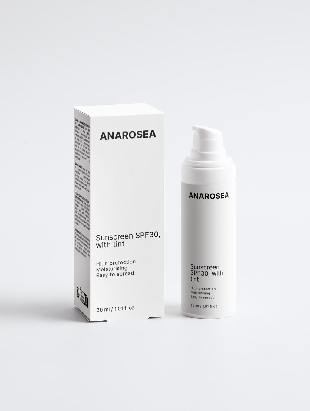 Sunscreen SPF30, with tint